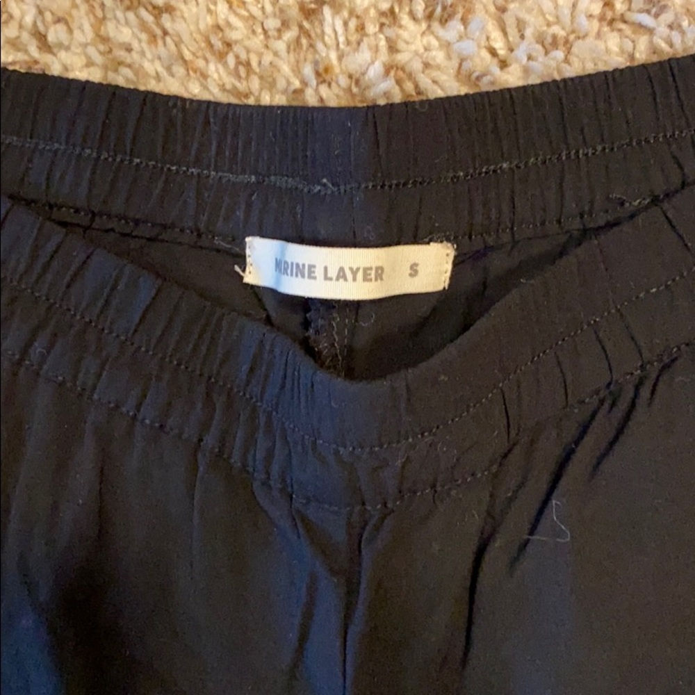 Marine Layer Black Skinny Pants - Picture 5 of 5